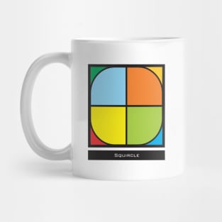 Squircle Abstract Pattern - Mathematical Curve - Hardcore Nerd Mug